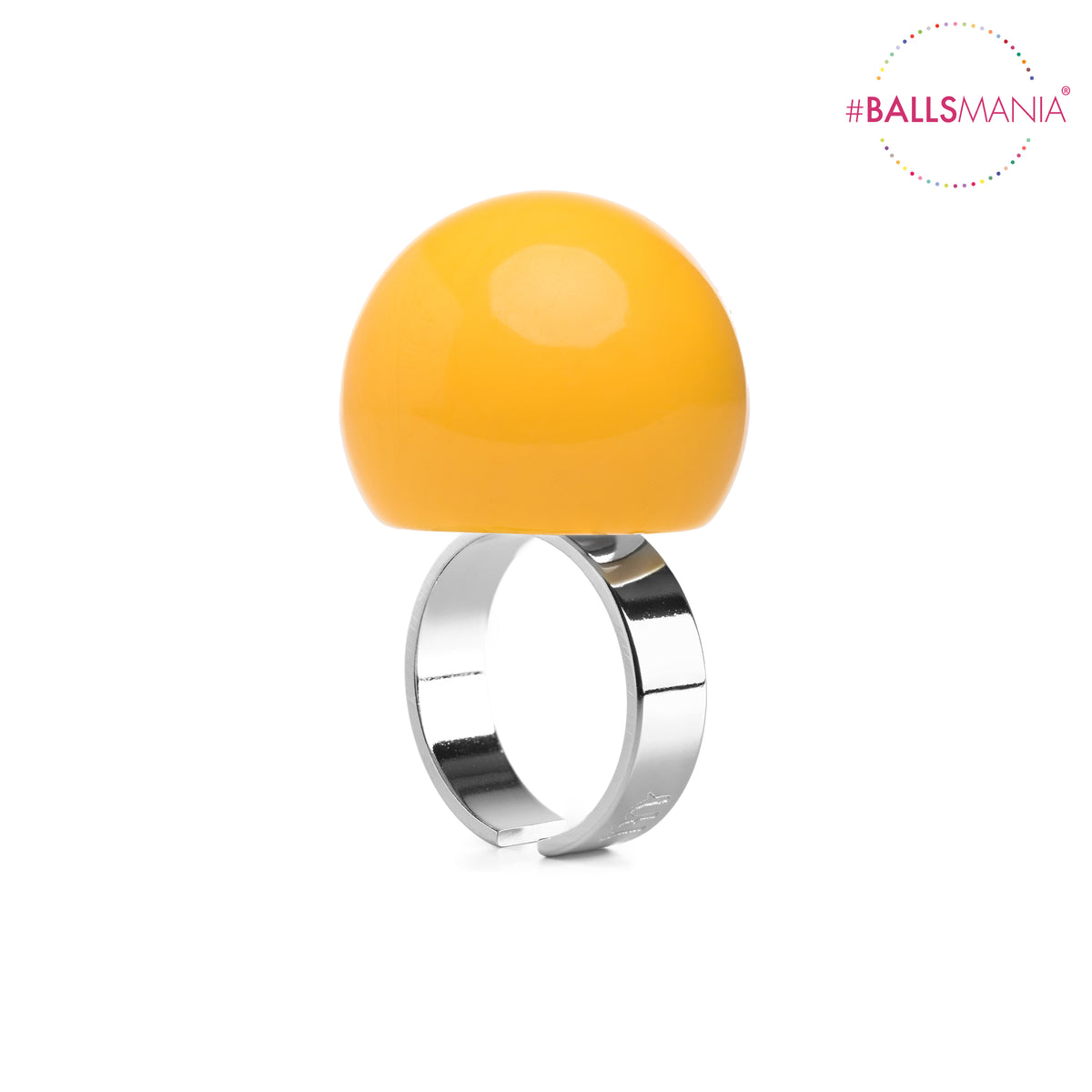 anello ballsmania giallo