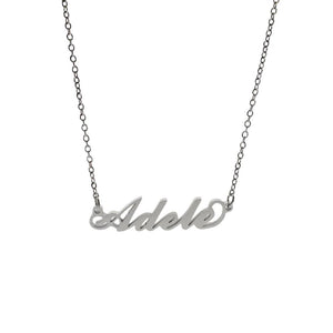 Collana NOME donna in acciaio 316L | ciondolo con nome personalizzato | Adriana Collana NOME donna in acciaio 316L | ciondolo con nome personalizzato | Adriana