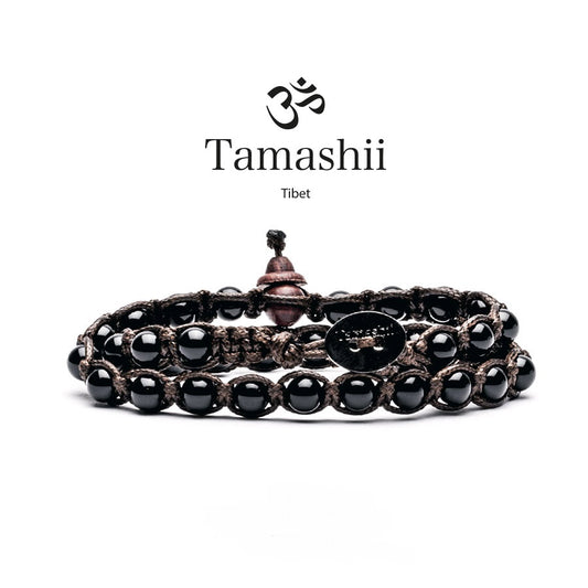 Bracciali Tamashii modelli a 2 giri misura pietra  6 mm