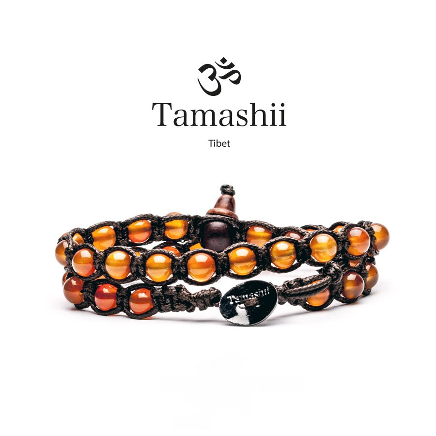 Bracciali Tamashii modelli a 2 giri misura pietra  6 mm