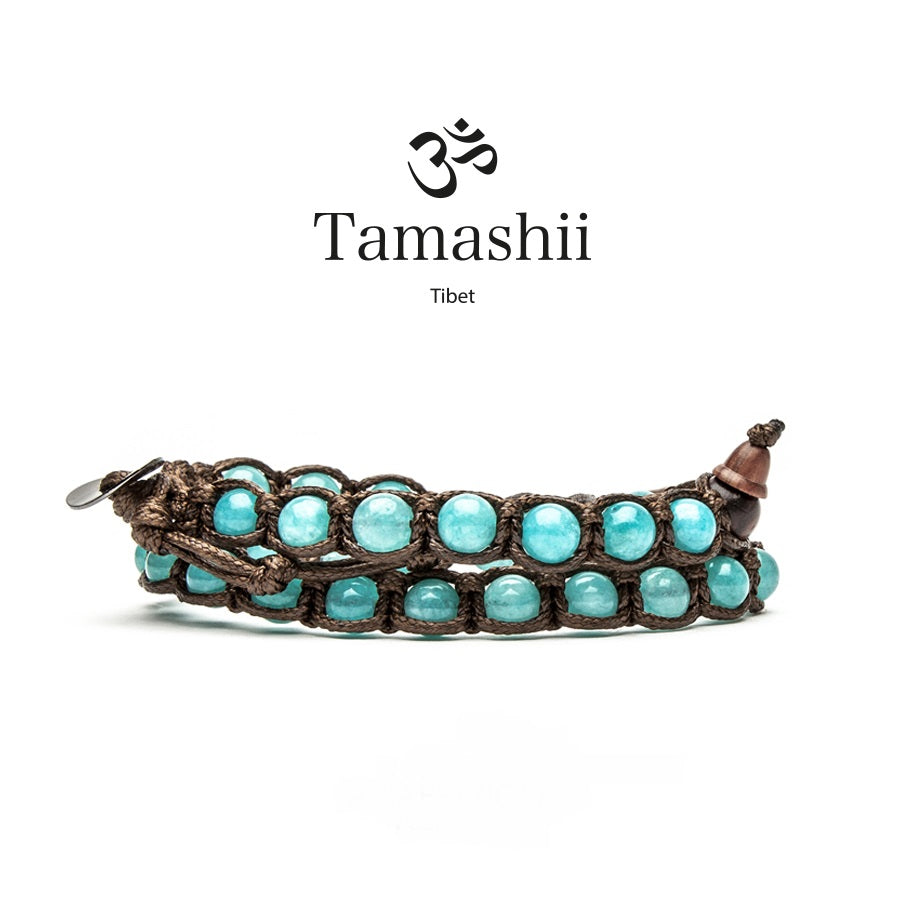 Bracciali Tamashii modelli a 2 giri misura pietra  6 mm