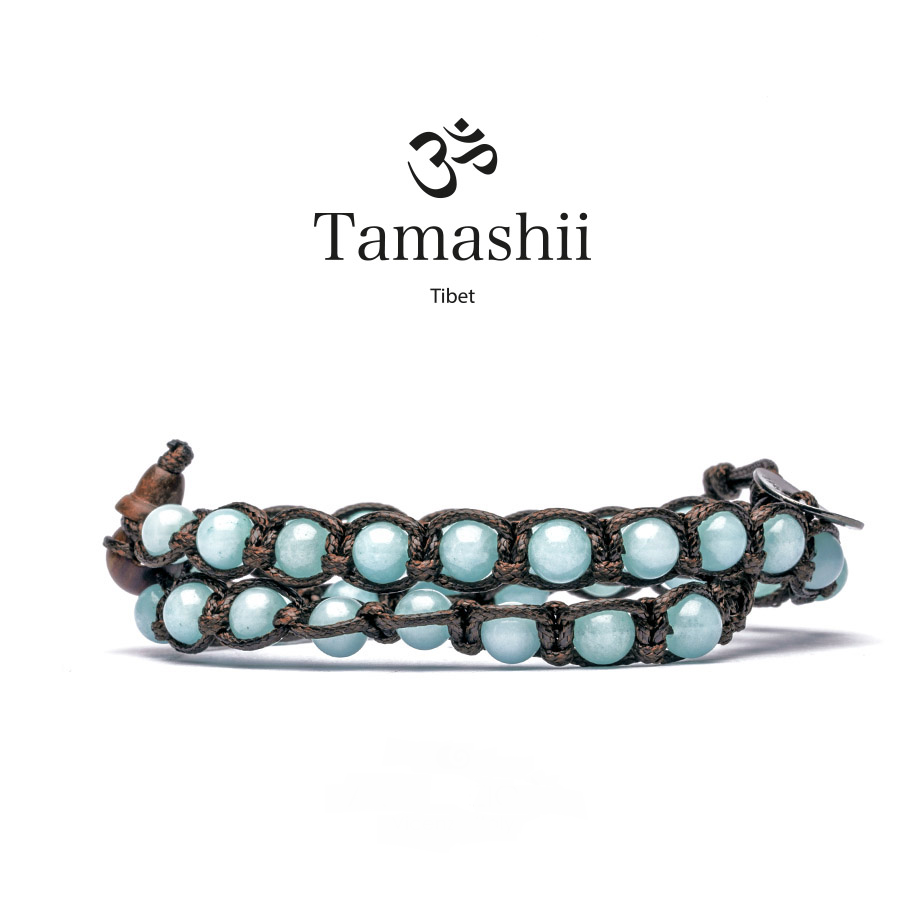 Bracciali Tamashii modelli a 2 giri misura pietra  6 mm