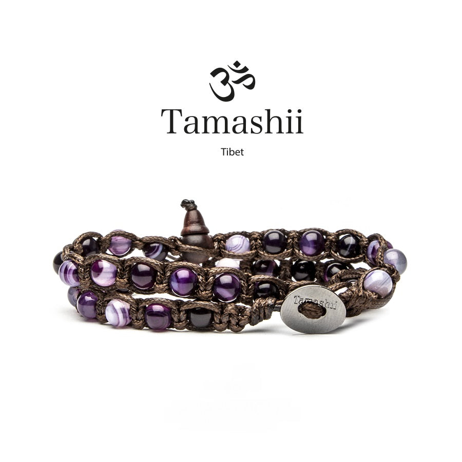 Bracciali Tamashii modelli a 2 giri misura pietra  6 mm