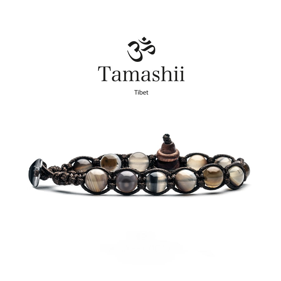 Bracciali Tamashii  modelli ad 1 giro misura pietra 8 mm