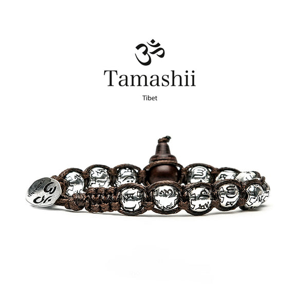 Bracciali Tamashii  modelli Ruota della Preghiera in argento