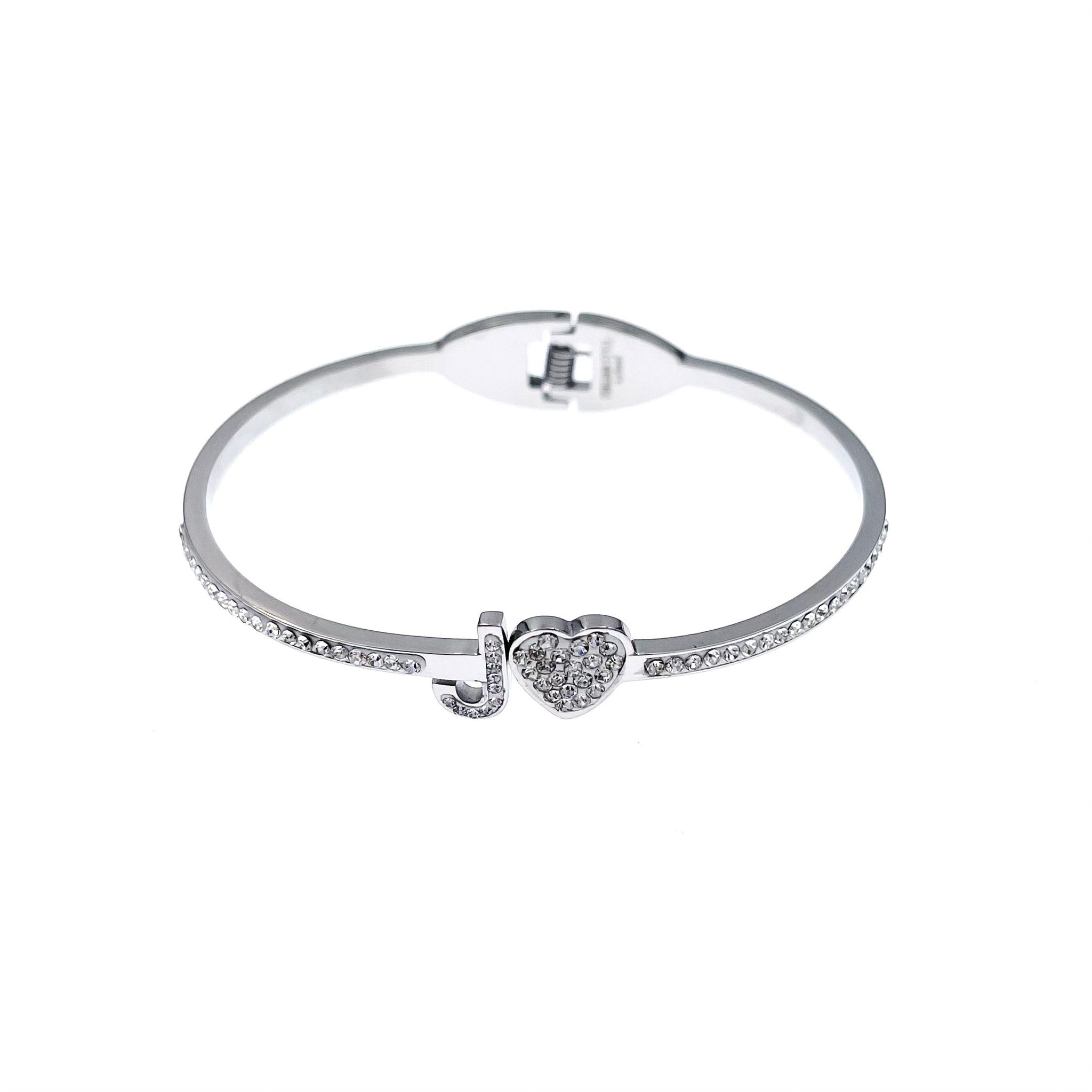 Braccialetti con ciondolo iniziale per ragazze adolescenti