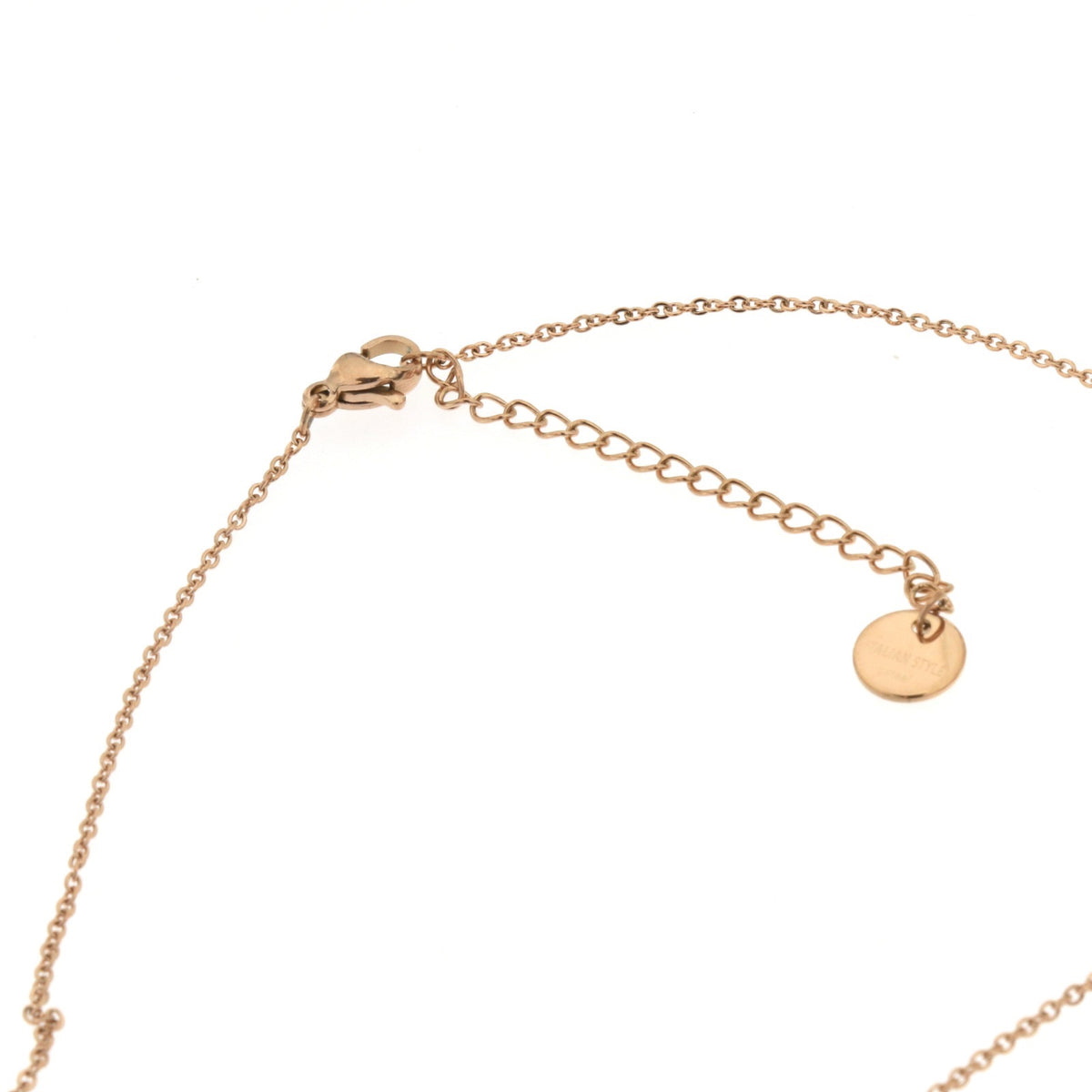 Collana cornetto doppio cornetto porta fortuna