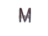 anello lettera iniziale del nome m