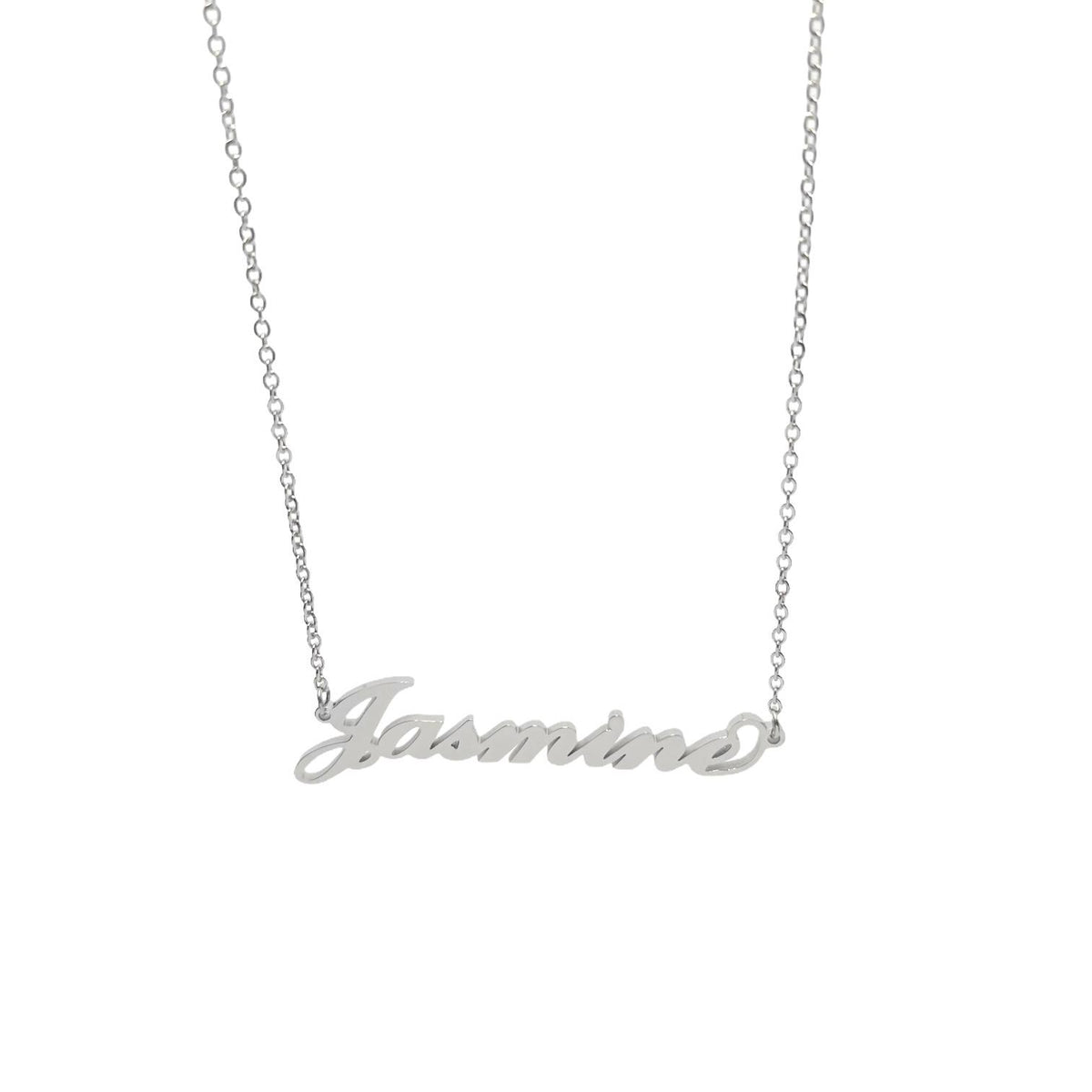 Collana in acciaio con il nome H-Z