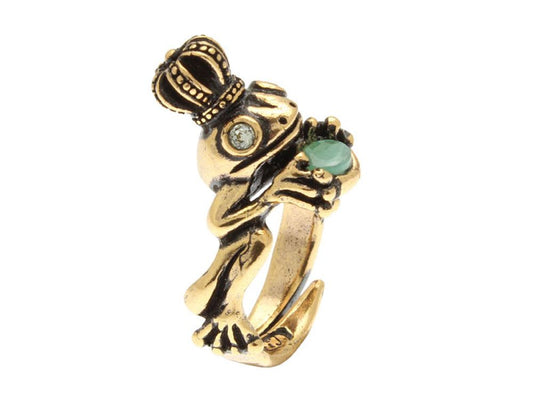 anello alcoser ranocchio rana corona