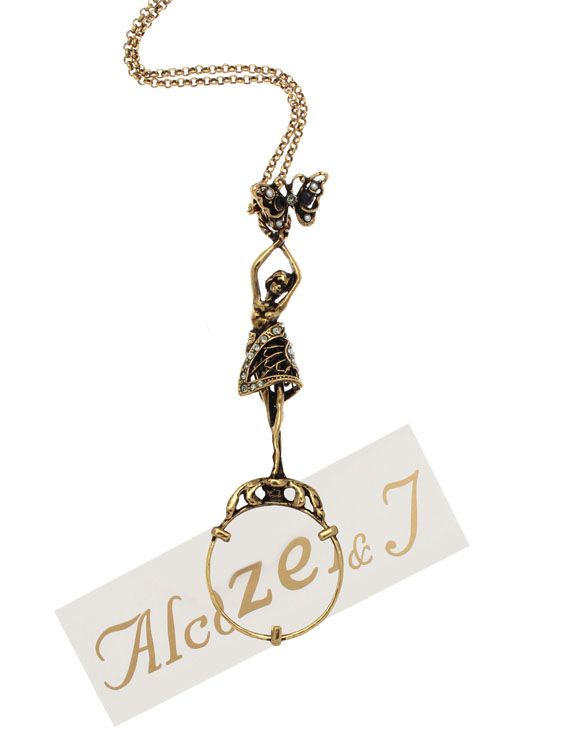 Collana Alcozer lente di ingrandimento