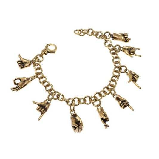 Bracciale emoticons hand