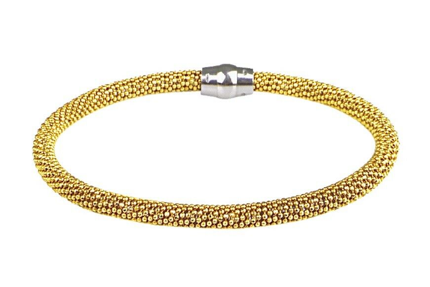 Bracciale rigido in argento dorato Chicco | Gioielli Bracciale rigido in argento dorato Chicco | Gioielli