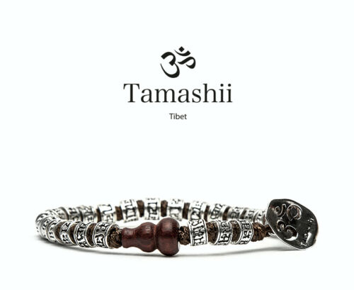 Bracciali Tamashii  modelli Ruota della Preghiera in argento
